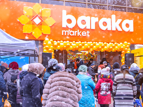 Первая 5-ка магазинов Baraka Market  распахнула свои двери